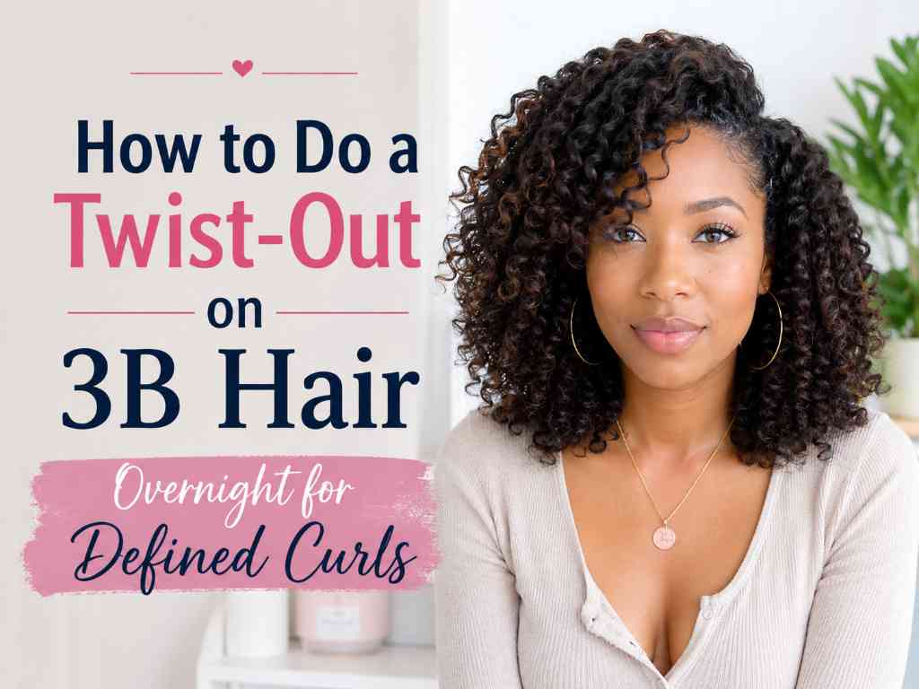 Home How to Do a Twist-Out on 3B Hair Overnight for Defined Curls